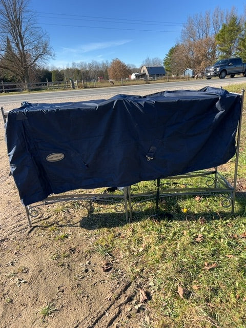 Navy Shedrow Rainsheet, 84"