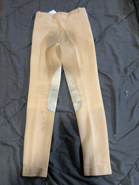 Beige Elation Pull On Breeches, 12 kids