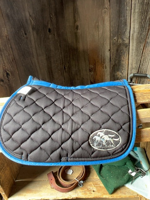 Blue BR Saddle Pad, Pony