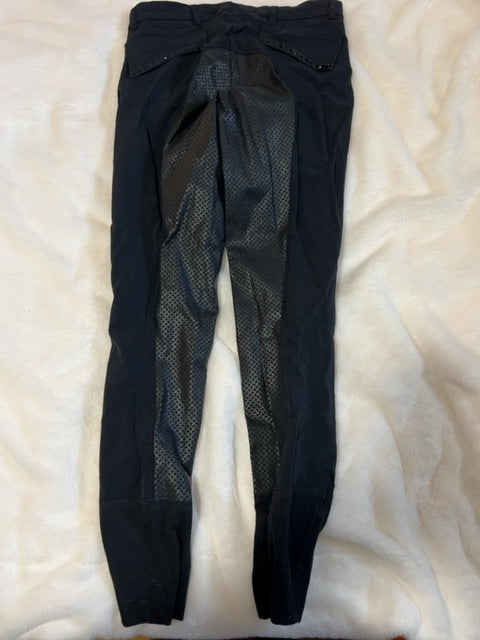 Black Kentucky Full Seat Breeches, 26