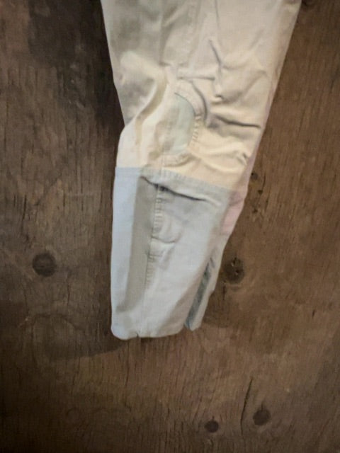 Tan Ariat Kneepatch Breeches, 34R