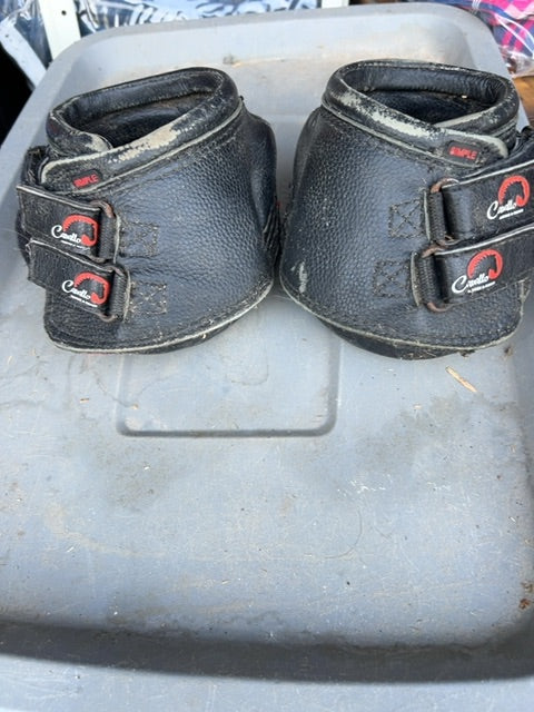 Black Cavallo Hoof Boots, 1 Slim