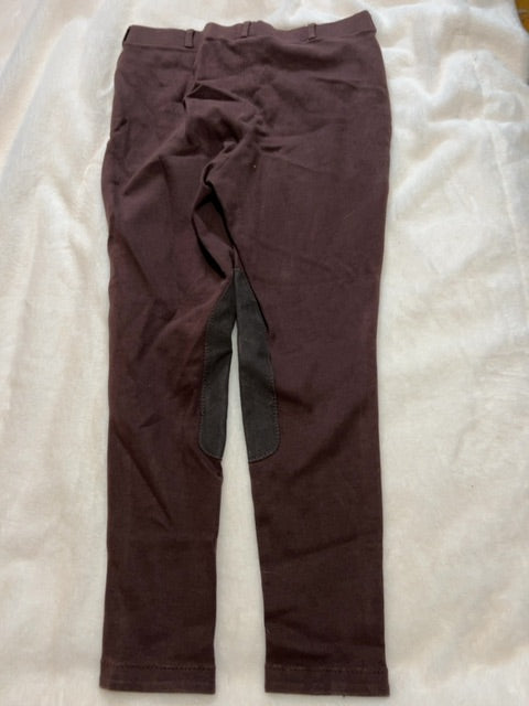 Brown Elation Kneepatch Breeches, 34