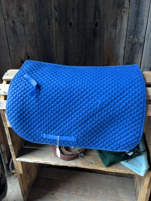 Blue  Saddle Pad, Full
