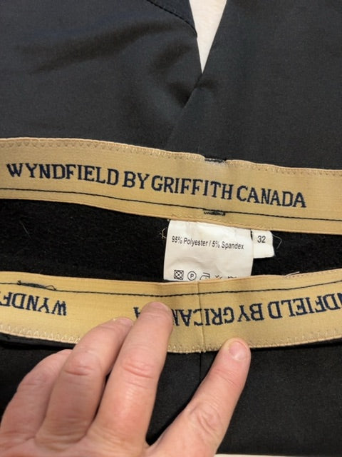 Black Wyndfield Pull On Breech, 32 High Waist