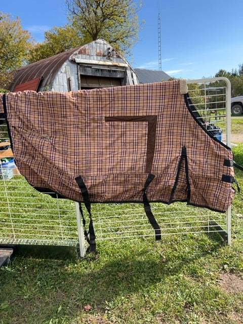 Beige Plaid  Plaid Winter, 74"