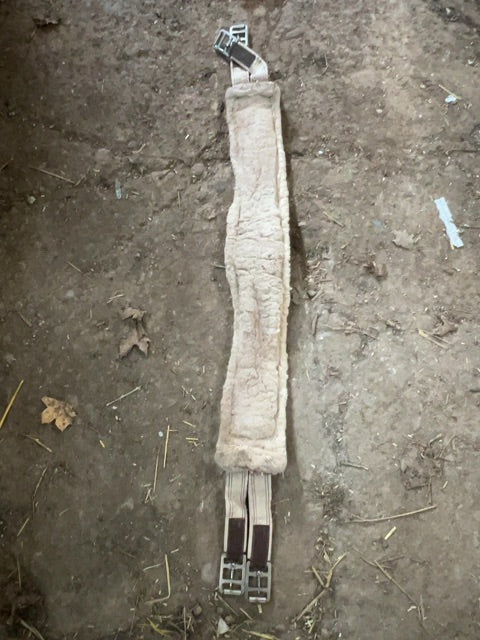Brown Shedrow Fuzzy Girth, 42”