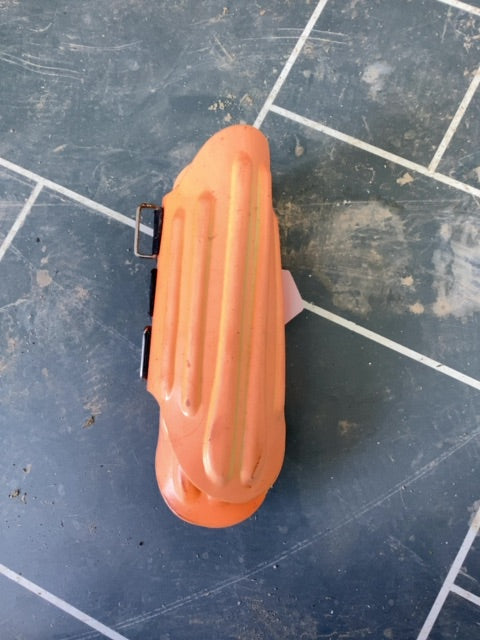 Orange Davis Boots, Large