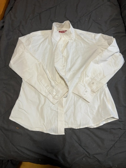 White Elation Show Shirt, 44