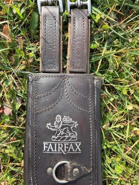Brown Fairfax Stud Girth, 54"