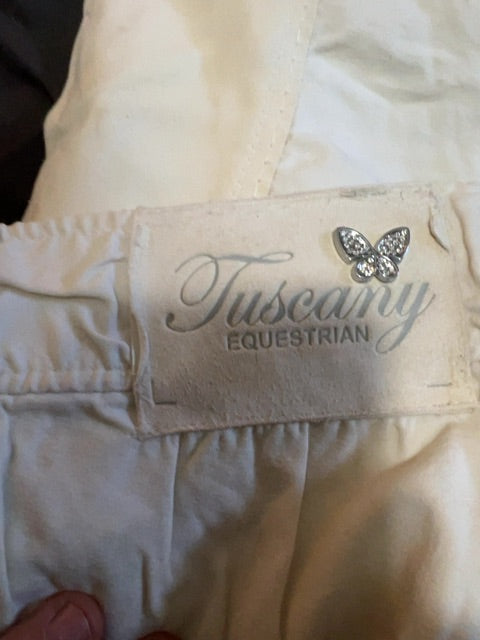 White Tuscany Full Seat Breeches, 24