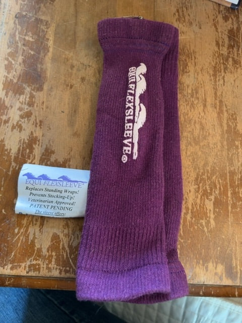 Purple Equiflex Sleeve Socks