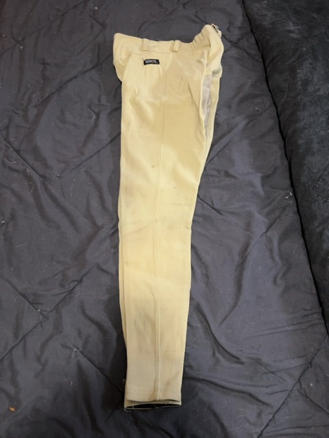 Beige Kerrits Full Seat Breeches, Large