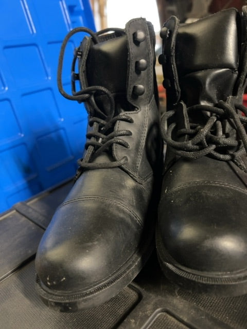 Black Lace Silverline Winter Paddock Boots, Ladies 6