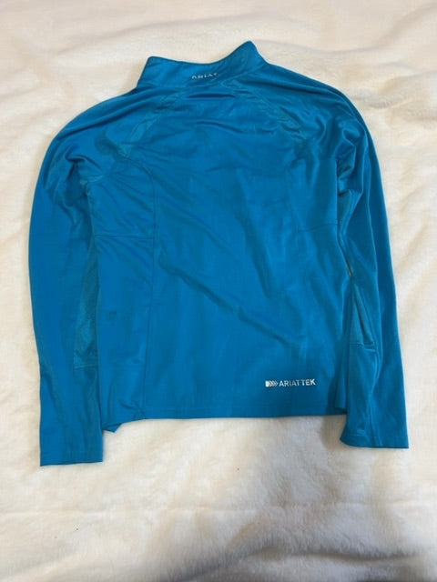 Teal Ariat Sunshirt, Youth XL