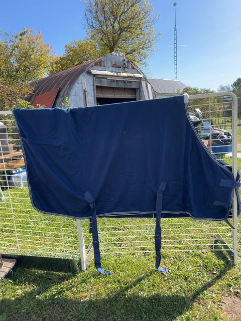 Navy Pfiff Fleece Cooler, 76"