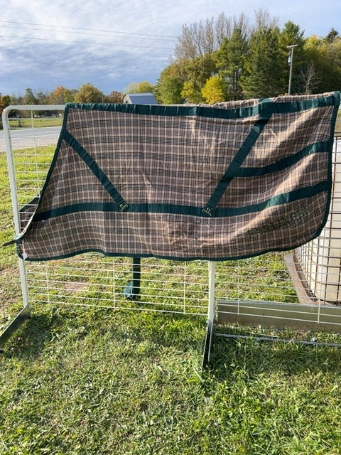 Baker Plaid  Sheet, 78"