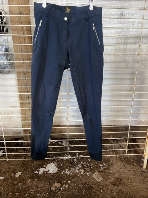 Navy BR Full Seat Breeches, 30