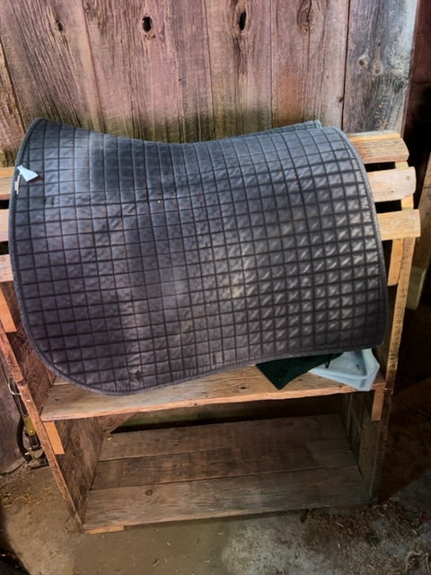 Black  Saddle Pads, Full