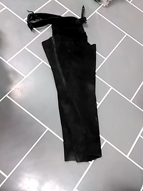 Black  Full chaps
