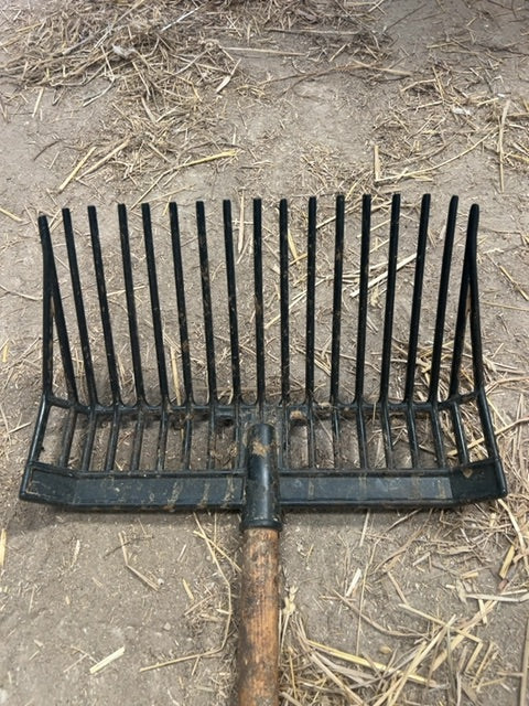 Black  Manure Fork