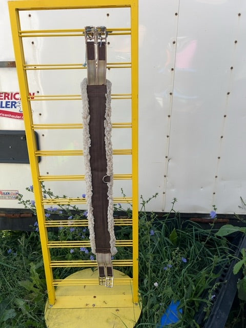 Brown Shedrow Fuuzy Girth, 44”