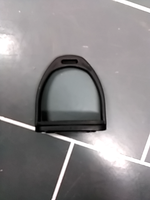 Black Compositi Stirrups, 4.5"