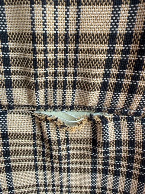 Baker Plaid  Saddle Bag