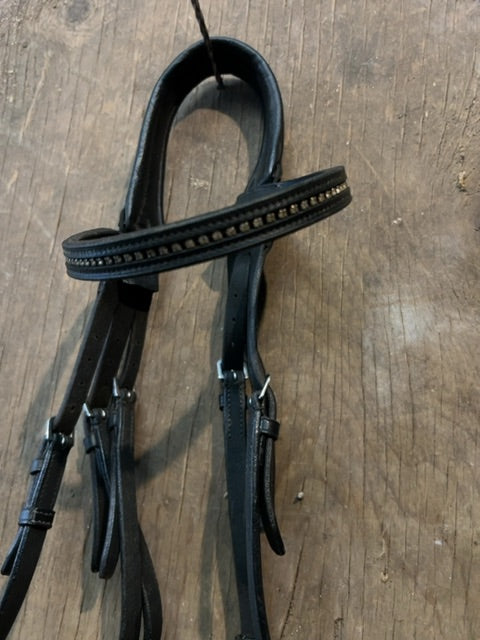 Black Passier Bridle, Cob
