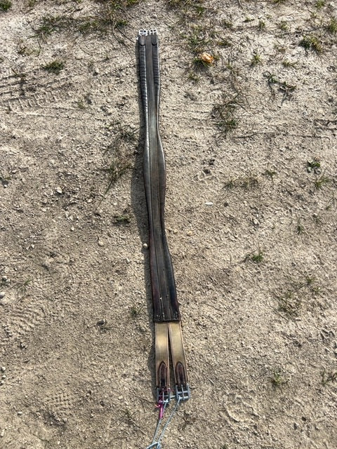 Brown  Leather Girth, 56"