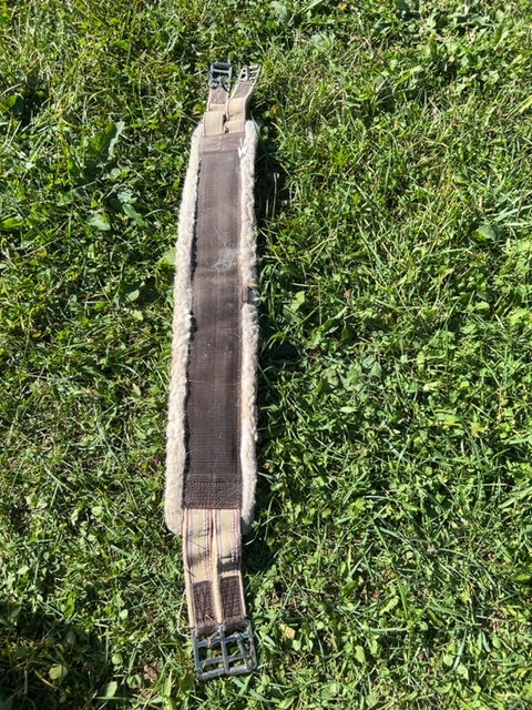 Brown Shedrow Fuzzy Girth, 38”