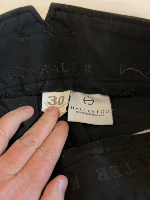 Black Halter ego Breeches, 30