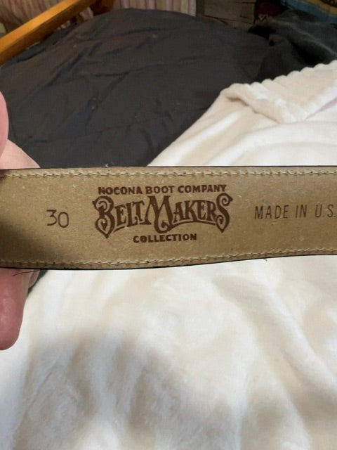 Nocona Boot Belt, 30