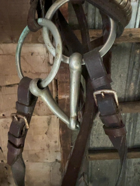 Brown  Bridle with loosering, Full