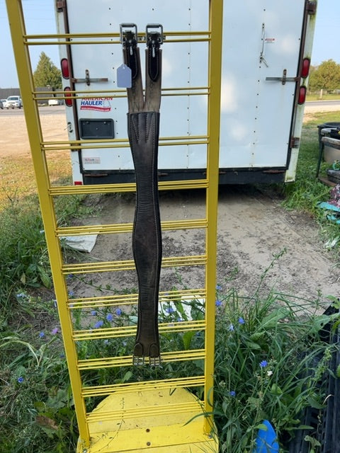 Dk Brown Leather Girth, 38"