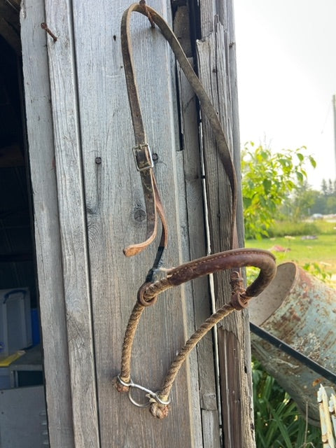 Rope and Leather Noseband