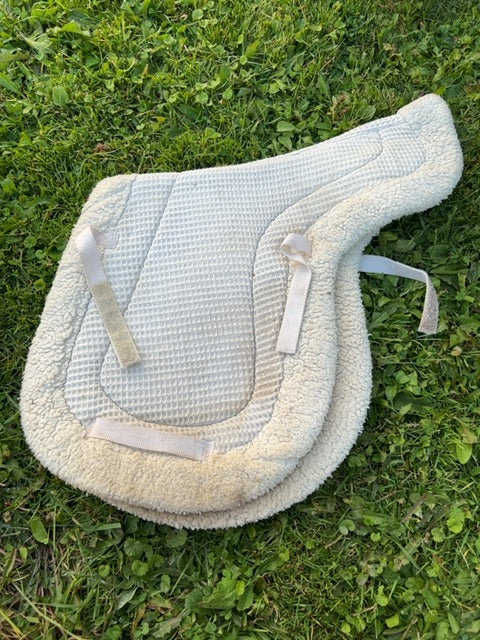 White Century Saddle Pad, Full