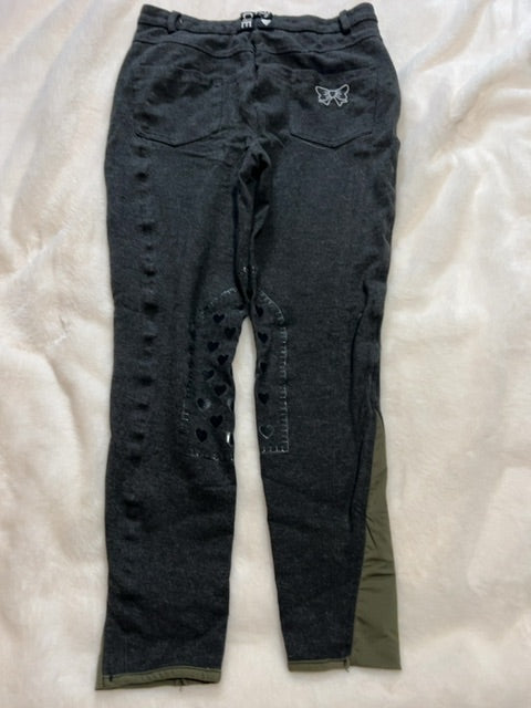 Grey Fixdesign Kneepatch Breeches, 46