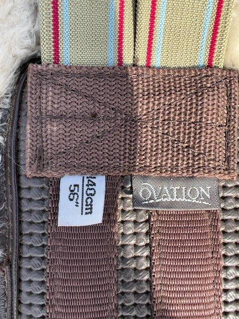 Brown Ovation Coolmax Girth, 56"