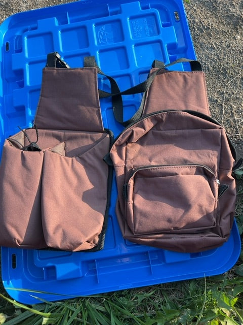 Brown  Saddle Bags