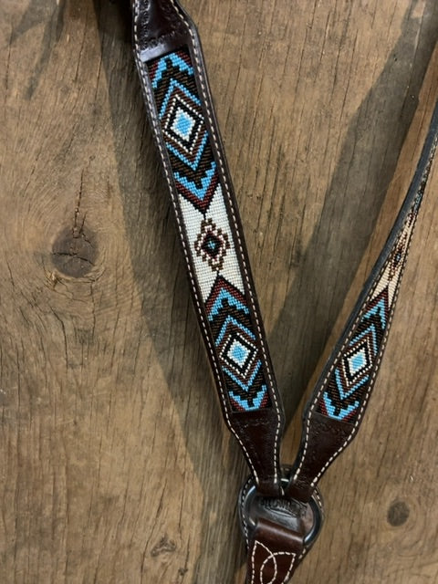 Turquoise Showman Breast Collar, Full