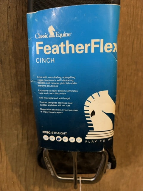 Black Classic Equine Cinch, 30"