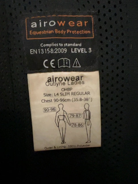 Black Airowear Outlyne Safety Vest