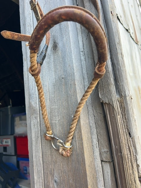 Rope and Leather Noseband