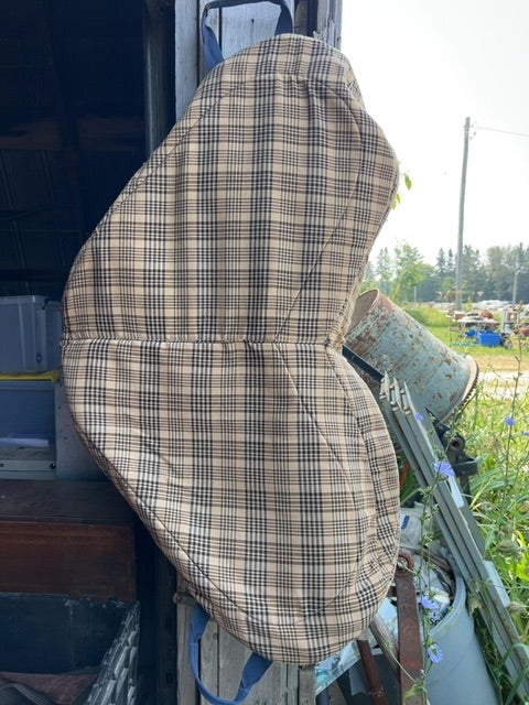 Baker Plaid  Saddle Bag