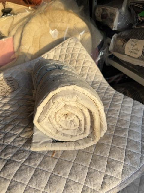 White Triple Crown Custom Pillow Quilts, 10"