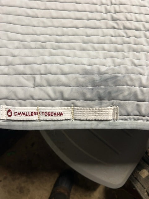 Grey Cavalleria Toscana Saddle Pad, Dressage