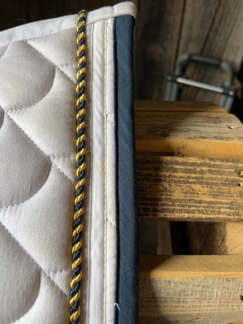 White Shedrow Saddle Pad, GP