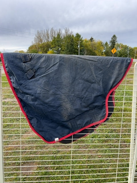 Navy Horseware 150 gm Hood, 87"