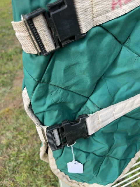 Green  Quilted Stable, 72"